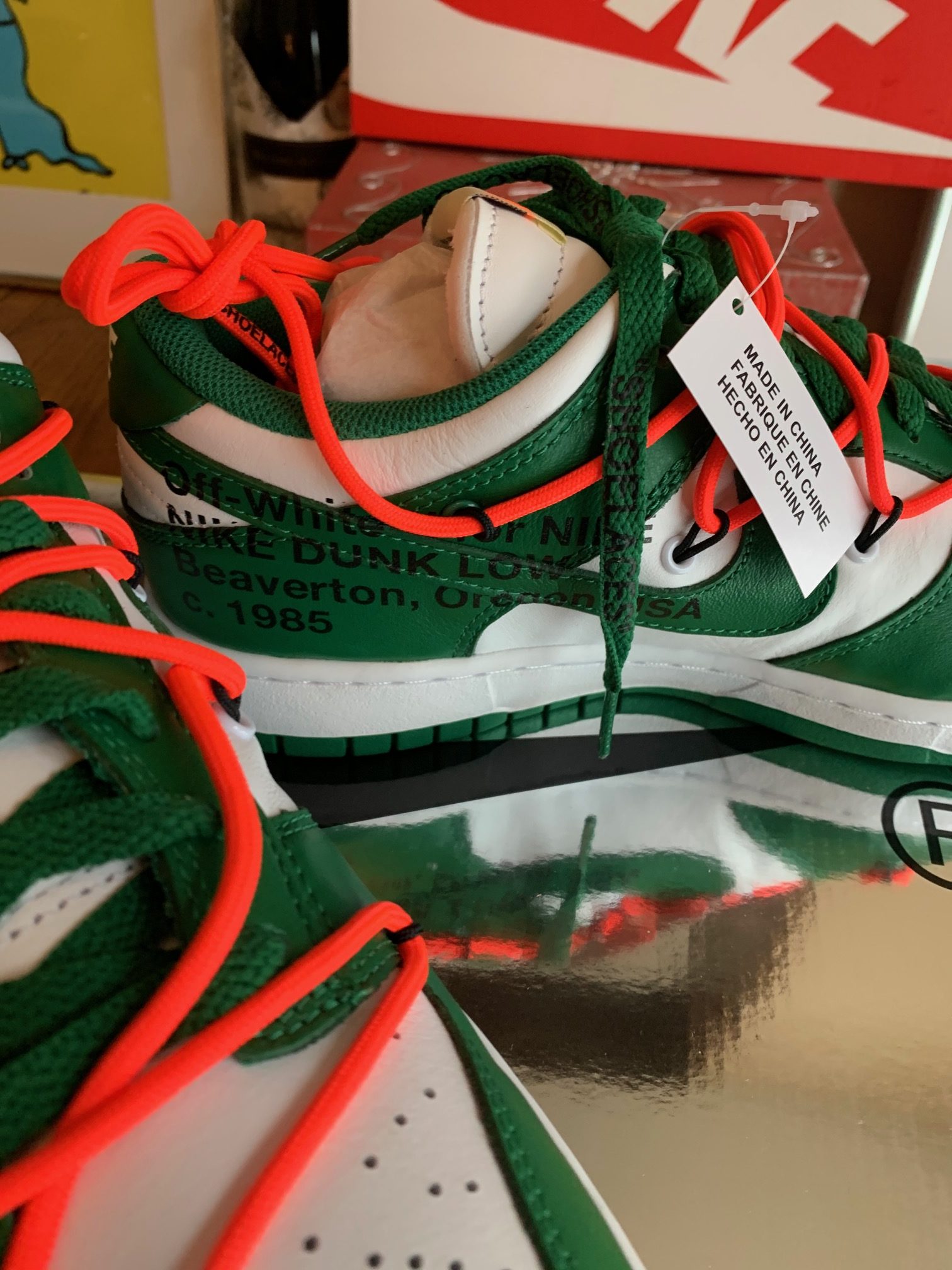I Sold Pine Green Off White Dunks Sneakers for $400 Profit â NinthandSuperior